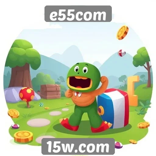 e55com oferece uma vasta gama de jogos online