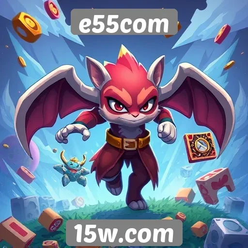 Análise da biblioteca de jogos disponível no e55com