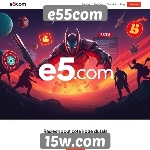 O impacto do e55com no mercado de jogos digitais